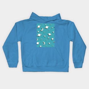 Space Planets, Stars and Moons Scene Kids Hoodie